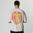 GOLDEN BOY ASH GREY BOXY OVERSIZED T SHIRT 1枚目の画像