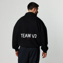 GOLDEN BOY BLACK OVERSIZED 1/4 ZIP SWEATER 2枚目の画像