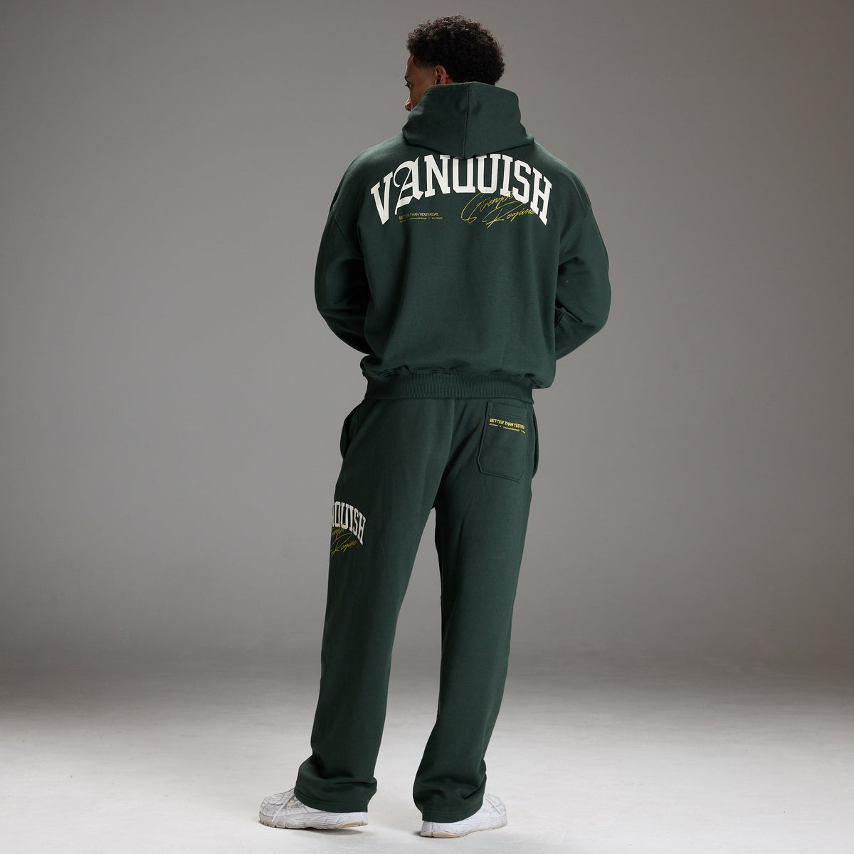 STRENGTH REGIME DARK GREEN STRAIGHT LEG SWEATPANT 5枚目の画像