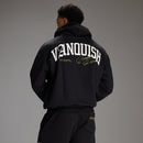 STRENGTH REGIME BLACK OVERSIZED PULLOVER HOODIE 1枚目の画像