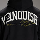 STRENGTH REGIME BLACK OVERSIZED PULLOVER HOODIE 3枚目の画像
