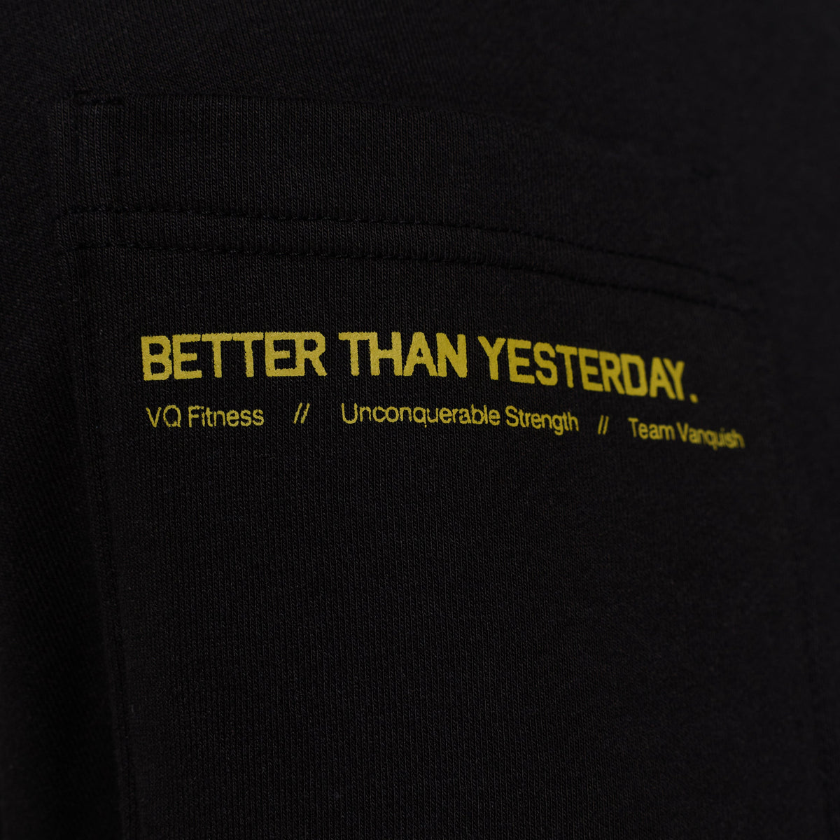 STRENGTH REGIME BLACK STRAIGHT LEG SWEATPANT 3枚目の画像