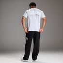 STRENGTH REGIME LIGHT GREY MARL OVERSIZED T SHIRT 6枚目の画像