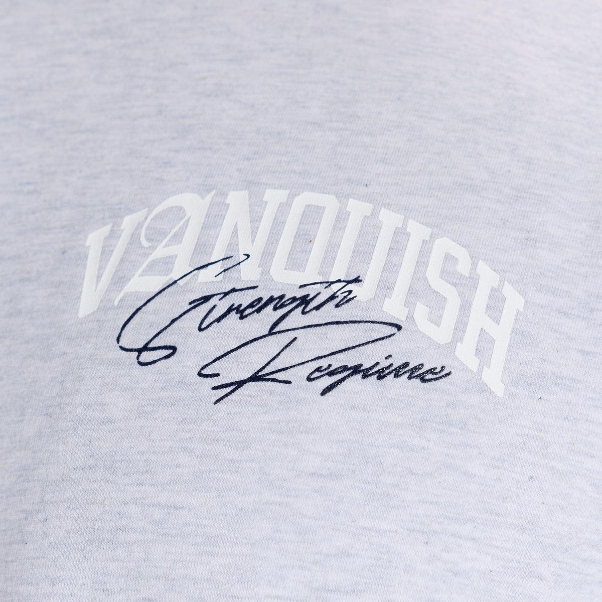 STRENGTH REGIME LIGHT GREY MARL OVERSIZED T SHIRT 4枚目の画像