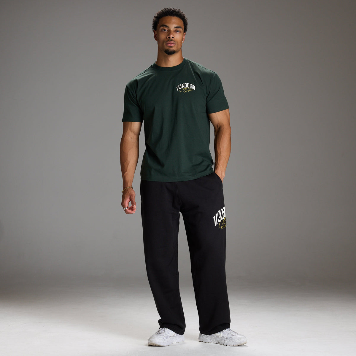 STRENGTH REGIME DARK GREEN OVERSIZED T SHIRT 5枚目の画像