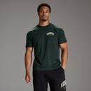 STRENGTH REGIME DARK GREEN OVERSIZED T SHIRT 2枚目の画像