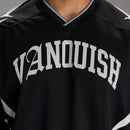 VARSITY TRIBAL BLACK OVERSIZED HOCKEY T SHIRT 3枚目の画像
