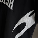 VARSITY TRIBAL BLACK OVERSIZED HOCKEY T SHIRT 4枚目の画像
