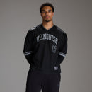 VARSITY BLACK OVERSIZED HOCKEY T SHIRT 1枚目の画像