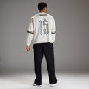 VARSITY OFF WHITE OVERSIZED HOCKEY T SHIRT 6枚目の画像