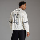 VARSITY OFF WHITE OVERSIZED HOCKEY T SHIRT 2枚目の画像