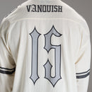 VARSITY OFF WHITE OVERSIZED HOCKEY T SHIRT 4枚目の画像