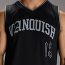 VARSITY BLACK OVERSIZED BASKETBALL TANK 3枚目の画像