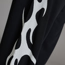 VARSITY TRIBAL BLACK STRAIGHT LEG PANTS 4枚目の画像
