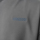 GRAFFITI GREY OVERSIZED HOODIE 3枚目の画像