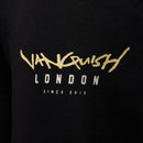 GRAFFITI BLACK OVERSIZED SWEATPANTS 3枚目の画像