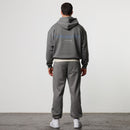 GRAFFITI GREY OVERSIZED HOODIE 6枚目の画像