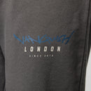 GRAFFITI GREY OVERSIZED SWEATPANTS 3枚目の画像