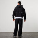 POWERLINE BLACK OVERSIZED HOODIE 5枚目の画像