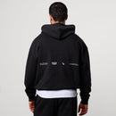 POWERLINE BLACK OVERSIZED HOODIE 2枚目の画像