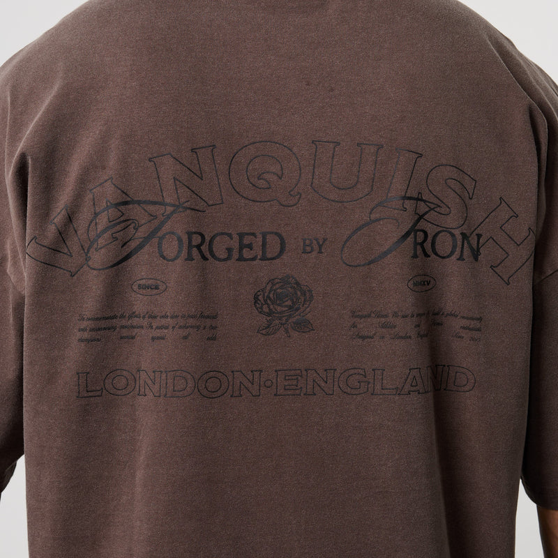 BLACK FORGE WASHED BOXY OVERSIZED T SHIRT 3枚目の画像