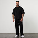 BLACK FORGE BLACK BOXY OVERSIZED T SHIRT 5枚目の画像