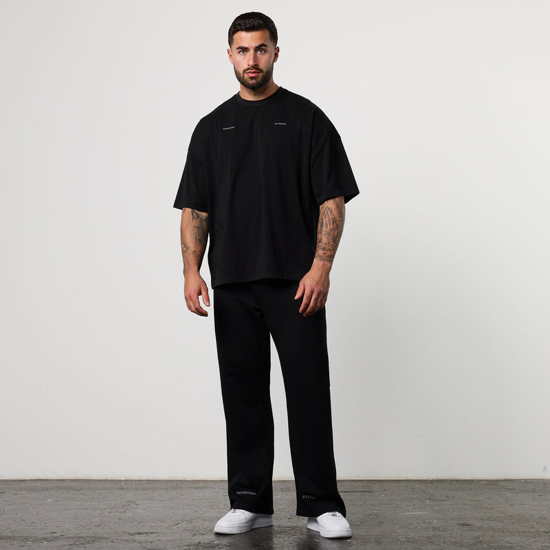 BLACK FORGE BLACK BOXY OVERSIZED T SHIRT 5枚目の画像