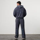 BLACK FORGE WASHED NAVY BOXY OVERSIZED HOODIE 5枚目の画像