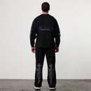 BLACK FORGE BLACK OVERSIZED LONG SLEEVE T SHIRT 5枚目の画像