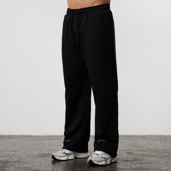 BLACK FORGE BLACK STRAIGHT LEG SWEATPANTS 1枚目の画像