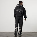 BLACK FORGE WASHED BLACK BOXY OVERSIZED HOODIE 6枚目の画像