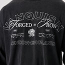 FORGE WASHED BLACK OVERSIZED LONG SLEEVE T SHIRT 3枚目の画像