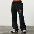 BUBBLE BLACK STRAIGHT LEG SWEATPANTS 1枚目の画像