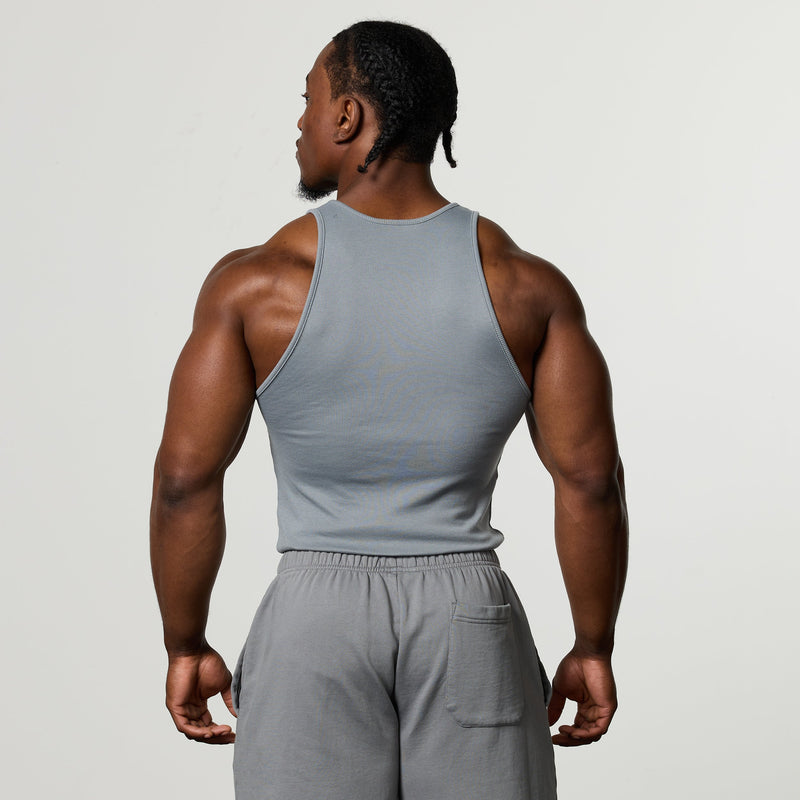 QUICKSTRIKE SLATE FITTED RIB VEST 2枚目の画像