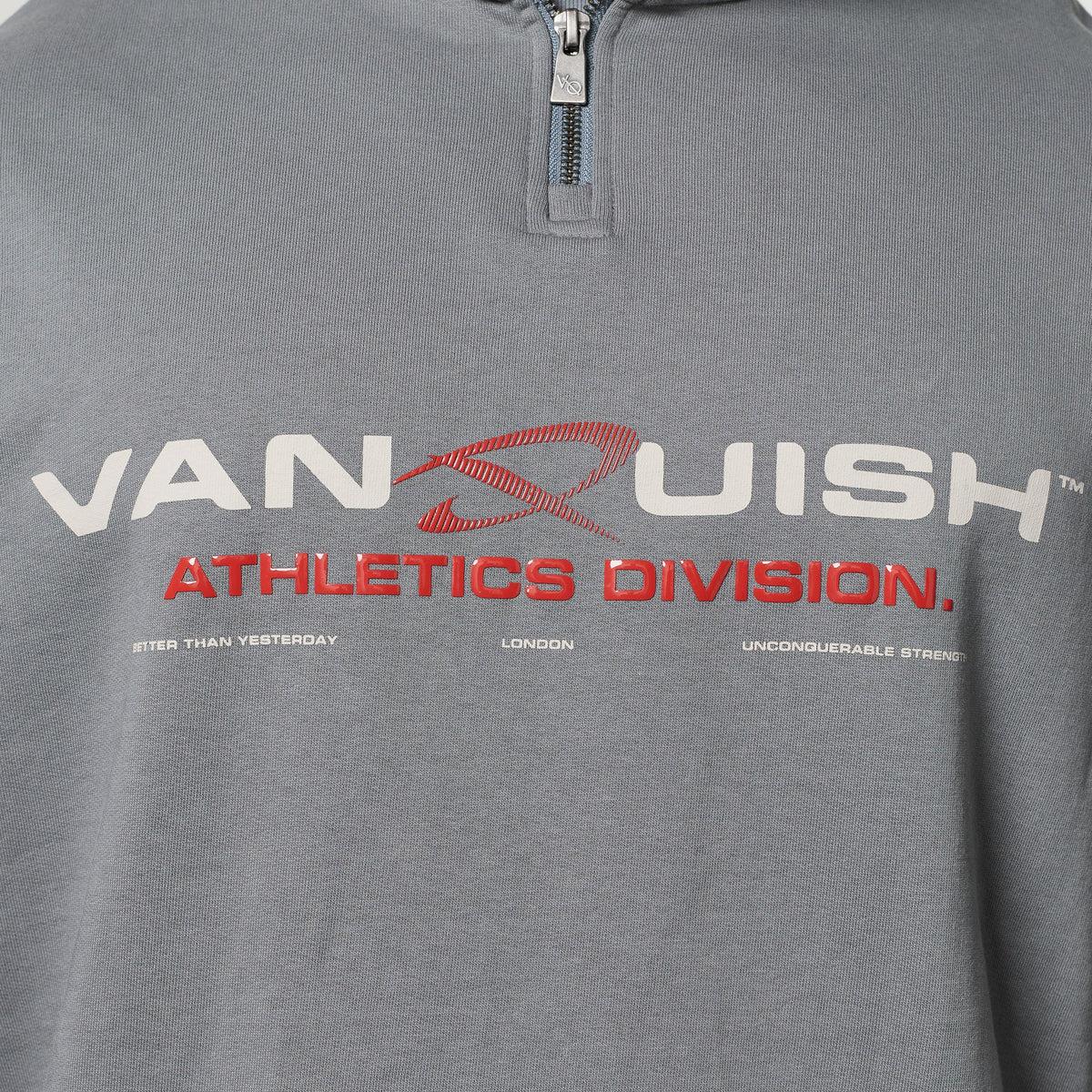 Lのみ】VANQUISH FITNESS QuickStrikeモデル グレー オーバーサイズ 