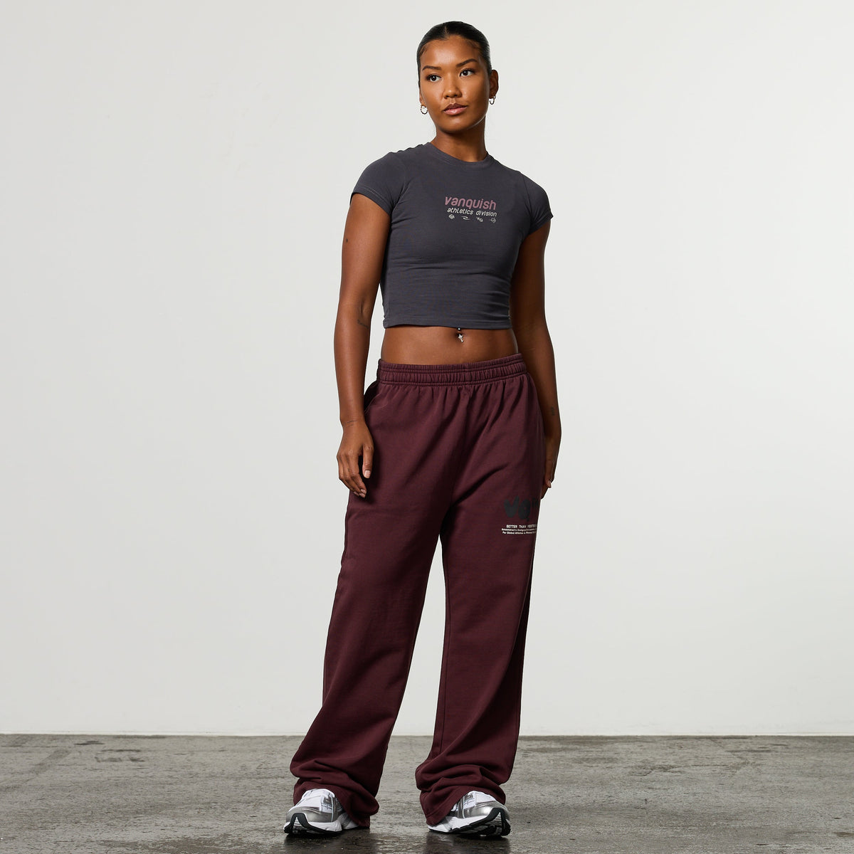 BUBBLE PORT PETITE STRAIGHT LEG SWEATPANTS 4枚目の画像