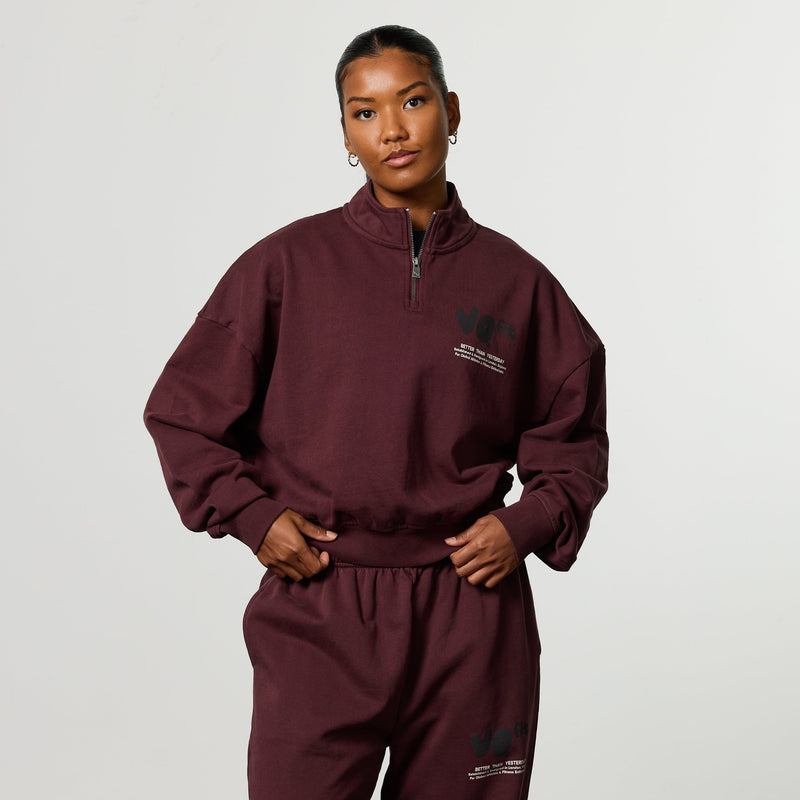 BUBBLE PORT 1/4 ZIP 1枚目の画像