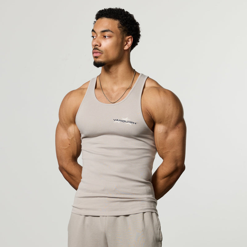 QUICKSTRIKE STONE FITTED RIB VEST 1枚目の画像