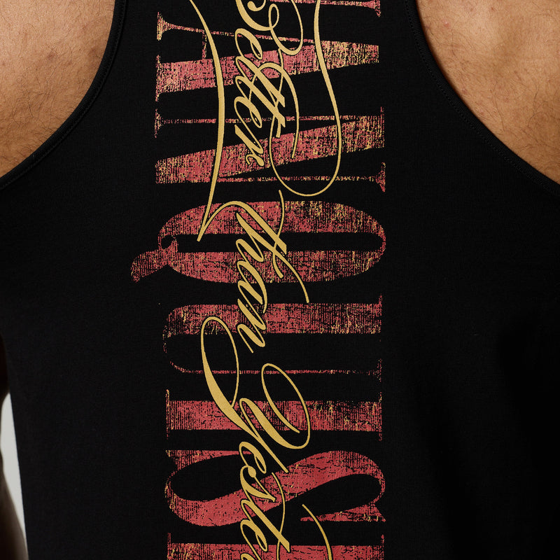 VQ X BADASS BLACK TANK TOP 6枚目の画像