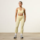 Vanquish Elevate Seamless Scrunch Petite Butter Yellow Leggings 3枚目の画像