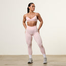 Vanquish Elevate Seamless Scrunch Ballet Pink Leggings 3枚目の画像