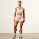 Vanquish Elevate Seamless Scrunch Ballet Pink Shorts 3枚目の画像