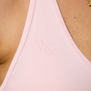 Vanquish Elevate Seamless Ballet Pink Halter Neck Bra 4枚目の画像