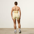 Vanquish Elevate Seamless Scrunch Butter Yellow Shorts 2枚目の画像
