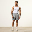 Vanquish Essential V2 Steel Grey Mesh Shorts 2枚目の画像