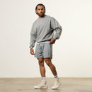 Vanquish Essential V2 Steel Grey Oversized Boxy Sweatshirt 2枚目の画像