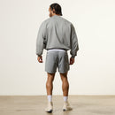 Vanquish Essential V2 Steel Grey Oversized Boxy Sweatshirt 3枚目の画像