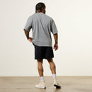 Vanquish Essential V2 Steel Grey Oversized Boxy T Shirt 4枚目の画像