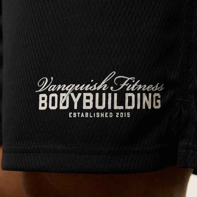 Vanquish Bodybuilding Black Mesh Shorts 4枚目の画像