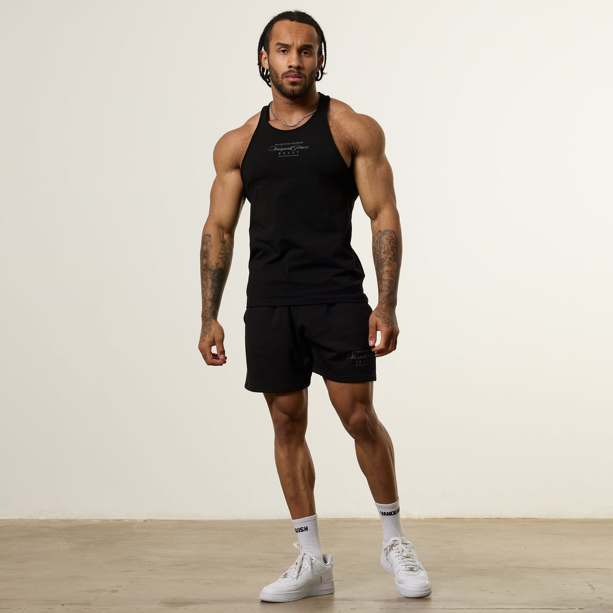 VANQUISH FITNESS JBeastモデル ブラック タンクトップ
